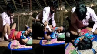 गाओं की रंडी औरत की चुदाई का वीडियो बनता लड़के का दोस्त