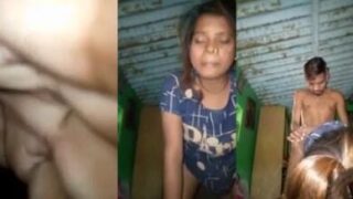 दर्द हो रहा है कहते हुए कजिन भाई से चुद रही लड़की