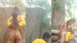 देहाती स्लिम सेक्सी गर्ल का जंगल सेक्स वीडियो