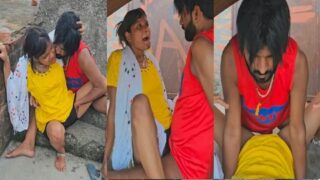 टेरेस के उपर चुदाई करते राजस्थानी यंग लवर