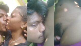 देहाती टीन वर्जिन गर्ल की छूट चाटके छोड़ा जंगल मई