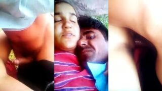 पहाड़ी विलेज भाभी की चिकनी छूट की चुदाई का आउटडोर सेक्स