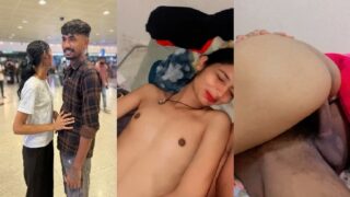 देसी लड़के नई छोड़ा अपनी स्लिम सेक्सी जीएफ