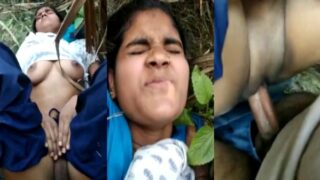 टाइट चुत को गन्ने क खेत मे चुद्वाती विलेज क्यूट गर्ल