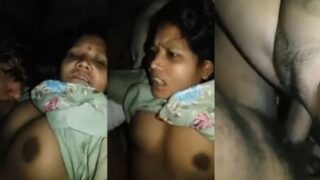 गाओं क लड़के नै आधी रातको छोडा चची की बुर